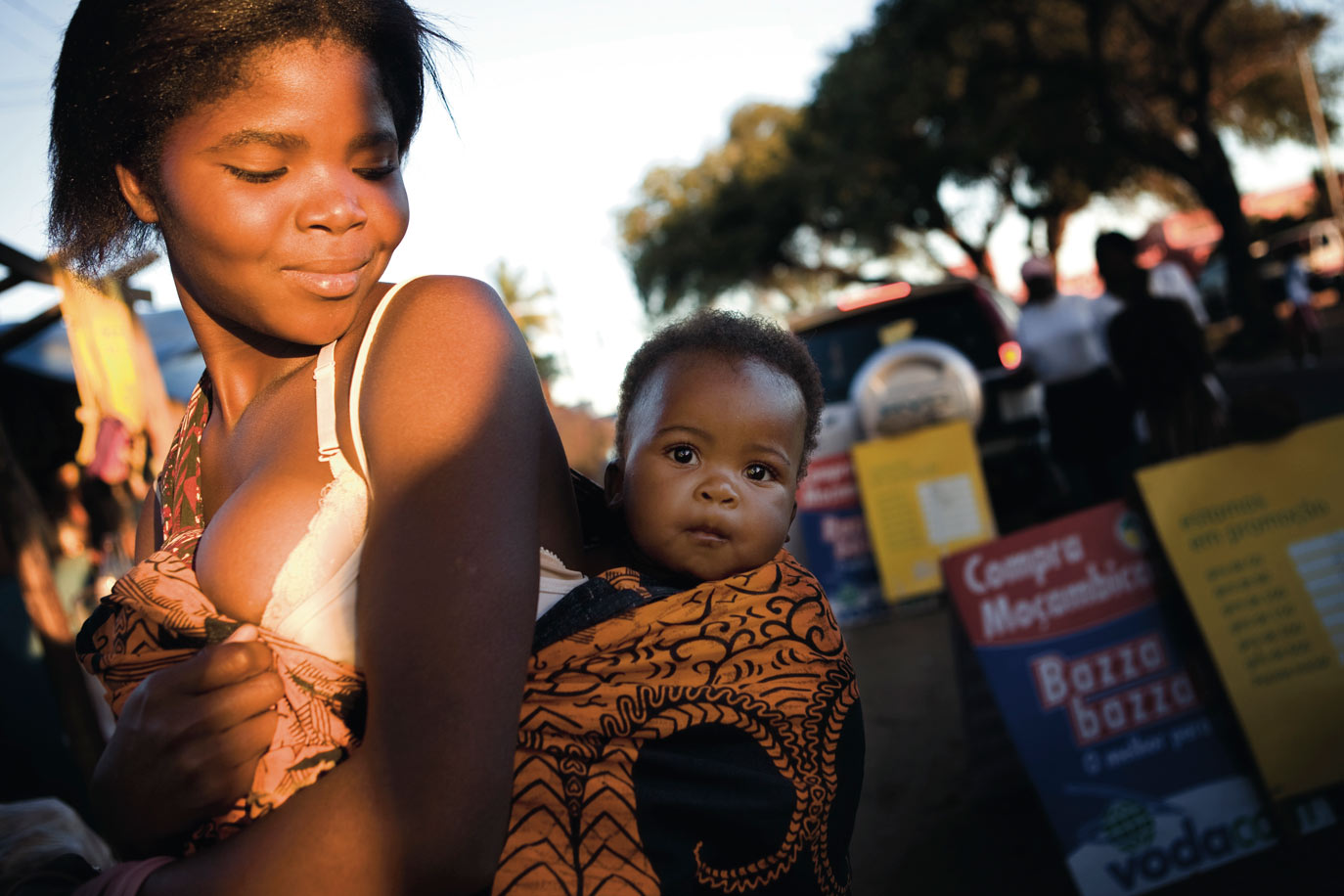 Mozambique- au marché aux Poissons Mozambique- au marché aux Poissons