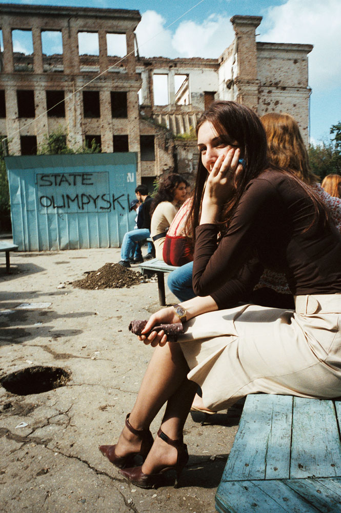 L'étudiante tchétchène à l'Université de Grozny L'étudiante tchétchène à l'Université de Grozny